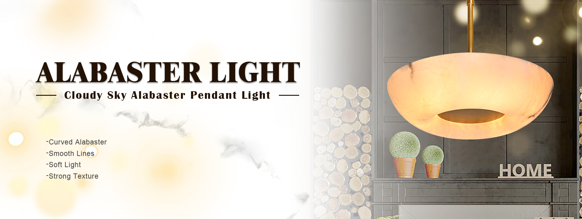 High-end lighting home customization, marble, chandeliers